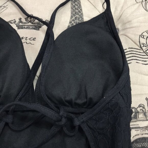 Jessica Simpson Rose Bay Textured Swimsuit - Picture 7 of 7